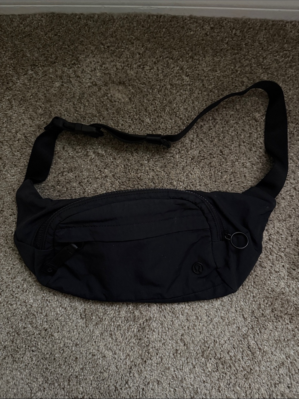lululemon athletica Black Slim Waist Pack